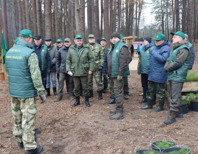 Правительство принимает участие в акции &#039;Дай лесу новае жыцце!&#039; - ФОТОФАКТ